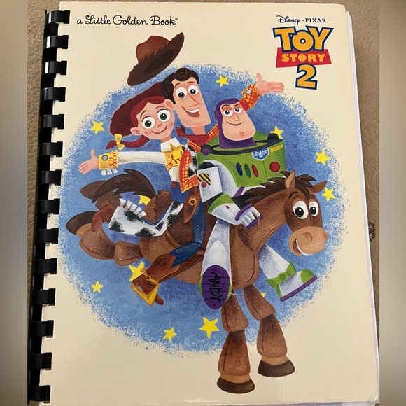 Little Golden Book Toy Story 2 Junk Journal - Picture 1 of 7